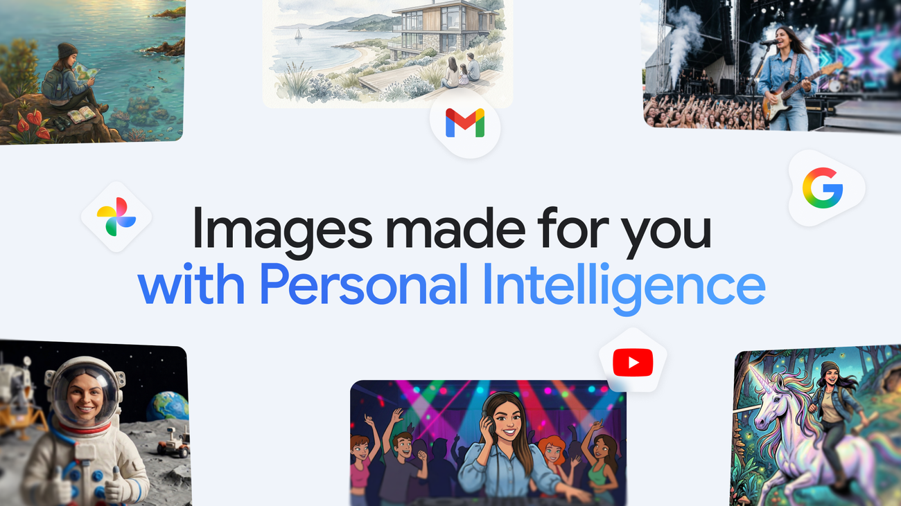 De nouvelles façons de créer des images personnalisées dans l'application Gemini