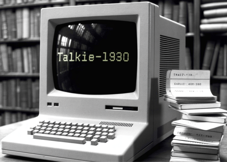 Découvrez Talkie-1930 : un grand modèle de langage (LLM) de type 13B à poids ouvert, formé sur des textes anglais antérieurs à 1931 pour la travaux de recherche en raisonnement historique et en généralisation