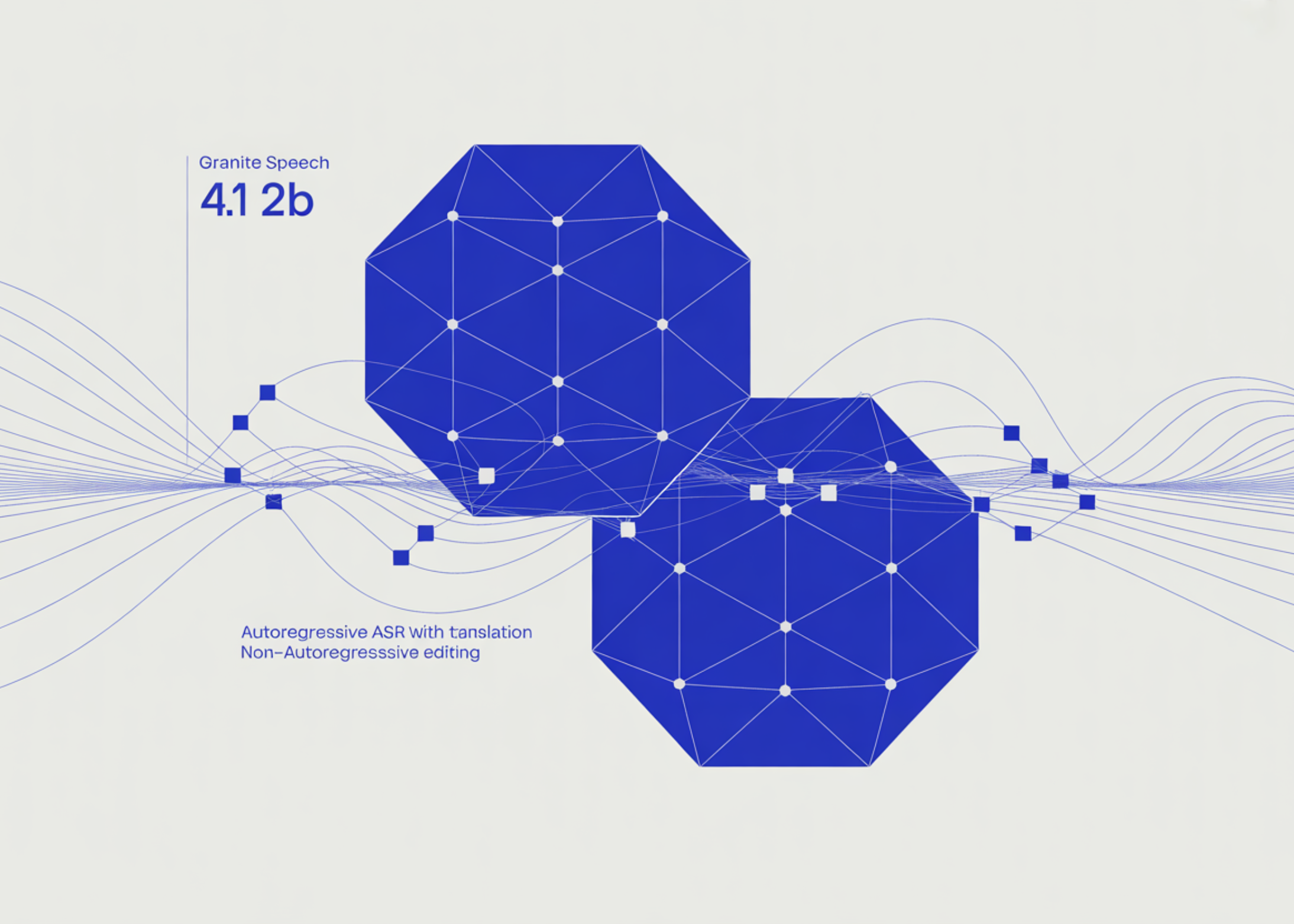 IBM lance deux modèles Granite Speech 4.1 2B : ASR autorégressif avec traduction et édition non autorégressive pour une inférence rapide