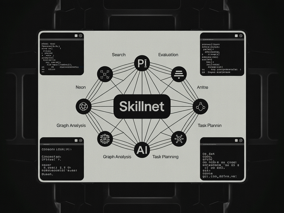 Créez des agents d'IA aux compétences augmentées avec SkillNet pour la recherche, l'évaluation, l'analyse de graphiques et la planification des tâches