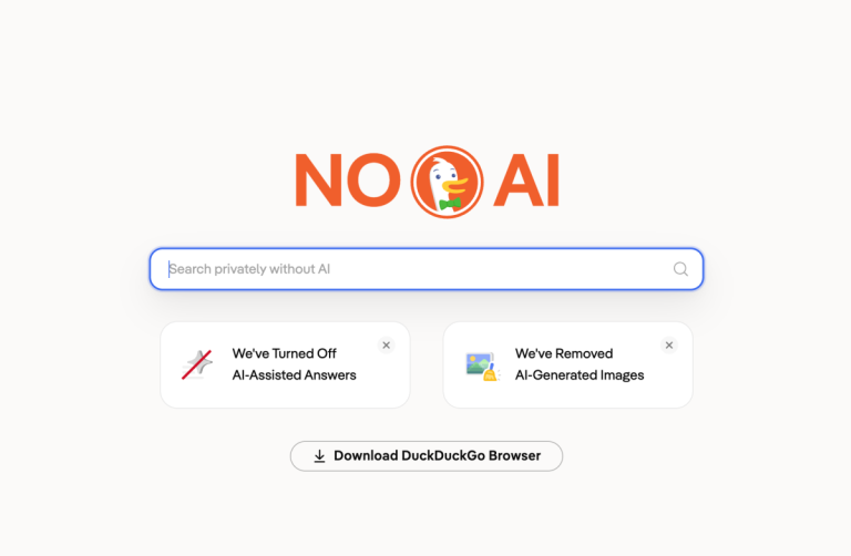 Les installations de DuckDuckGo ont augmenté de 30 % car les utilisateurs refusent d&rsquo;être « gavés » par la exploration AI ​​de Google | TechCrunch