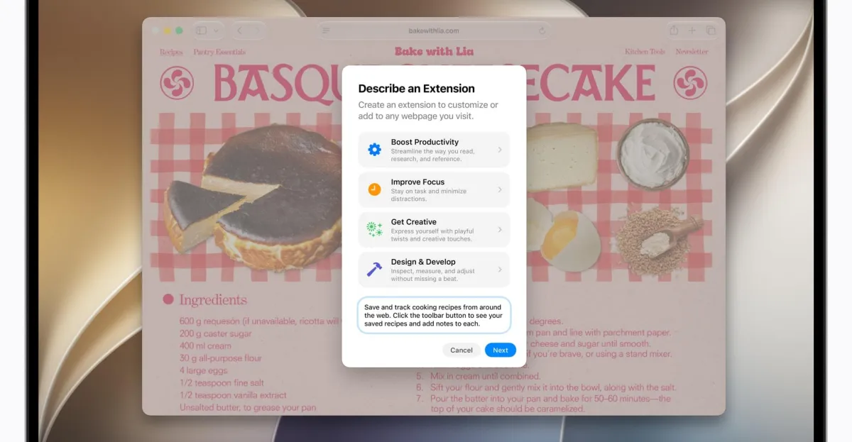 Apple utilise l'IA pour résoudre le problème lié aux extensions de Safari