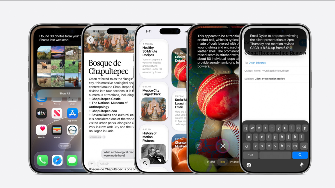 Découvrez « Siri AI » : Apple dévoile un nouvel assistant vocal plus « conversationnel »