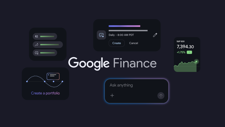 Nos dernières mises à jour de Google Finance, notamment une inédite application