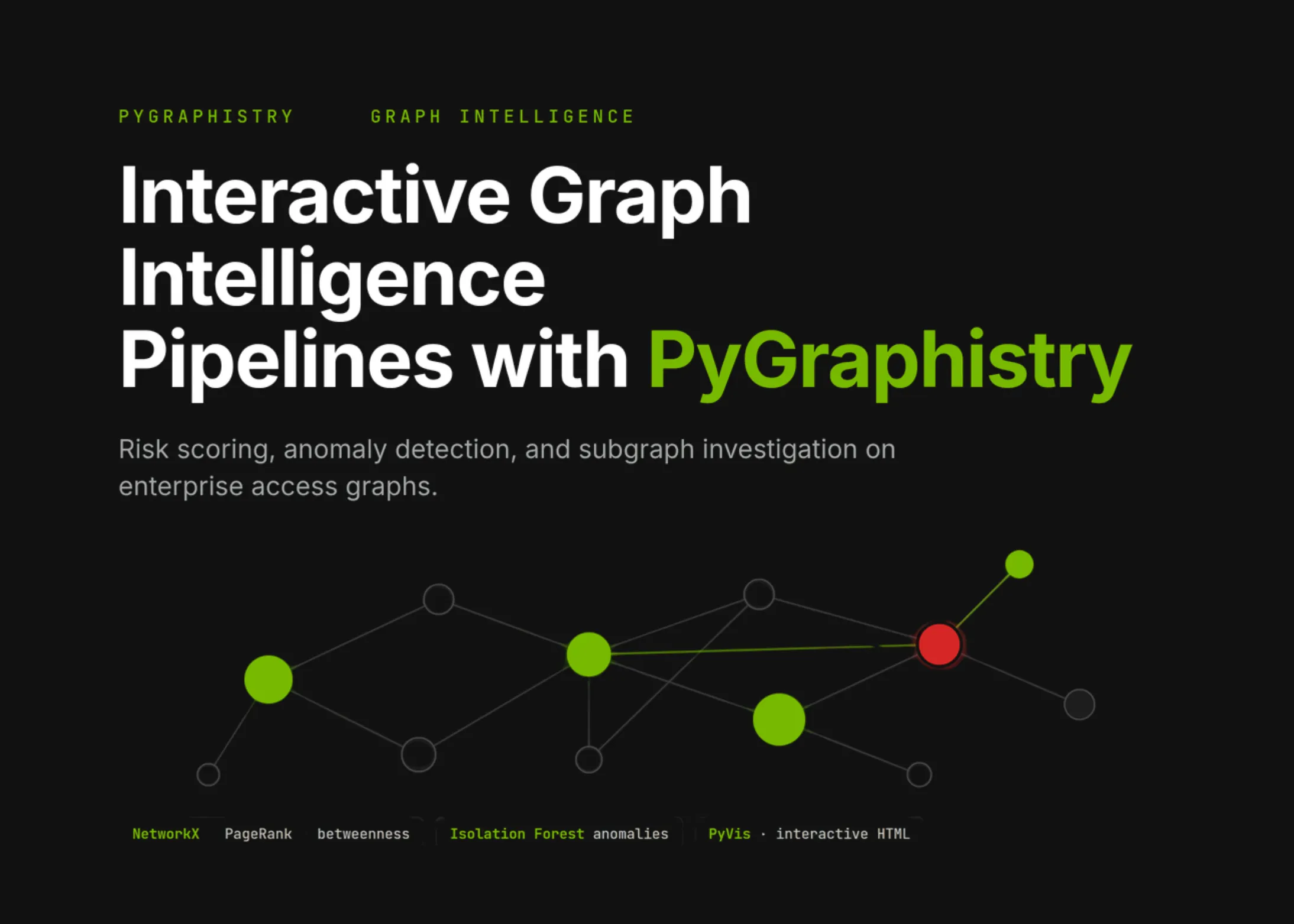Workflow de mise en œuvre de PyGraphistry pour les pipelines interactifs d'analyse de graphes dans le domaine de l'analyse de sécurité et des enquêtes sur les risques