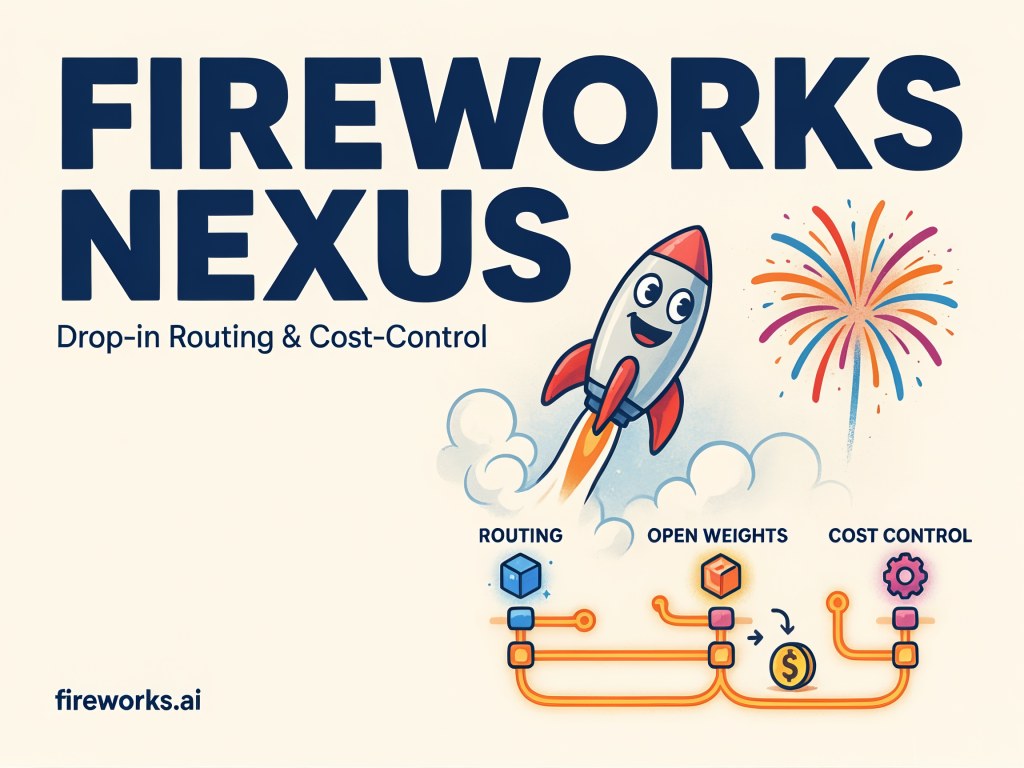Fireworks AI lance Fireworks Nexus : une couche de routage et de contrôle des coûts prête à l'emploi qui transfère les tâches de codage courantes vers des modèles à poids variables