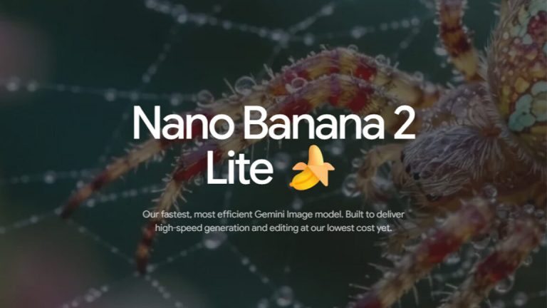 Le inédit modèle « Nano Banana 2 Lite » de Google est à ce jour le plus rapide et le moins cher de la marque.