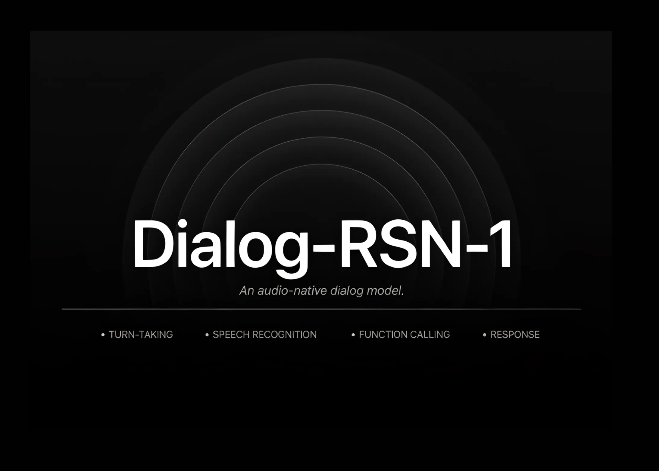 PolyAI lance Dialog-RSN-1 : un modèle de dialogue natif audio qui intègre la gestion des tours de parole, la reconnaissance vocale, l'appel de fonctions et la réponse