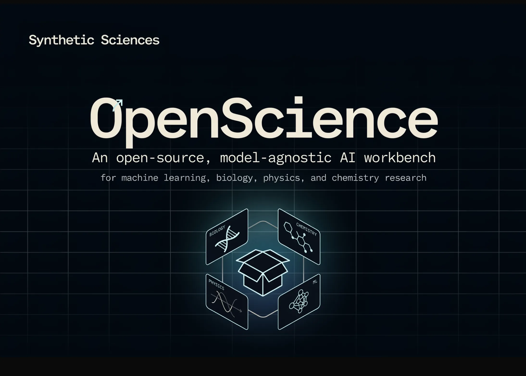 Synthetic Sciences lance OpenScience : un environnement de travail d'IA open source et indépendant des modèles, destiné à la recherche en apprentissage automatique, en biologie, en physique et en chimie
