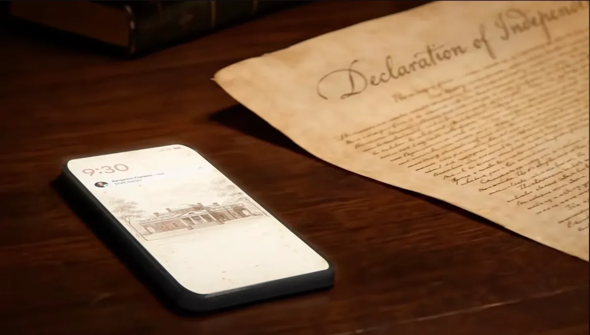 Une nouvelle publicité de Google imagine une Déclaration d'indépendance rédigée avec l'aide de l'IA | TechCrunch