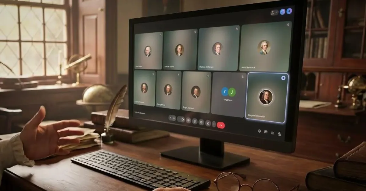 Une publicité exaspérante de Google imagine les Pères fondateurs adoptant l'IA