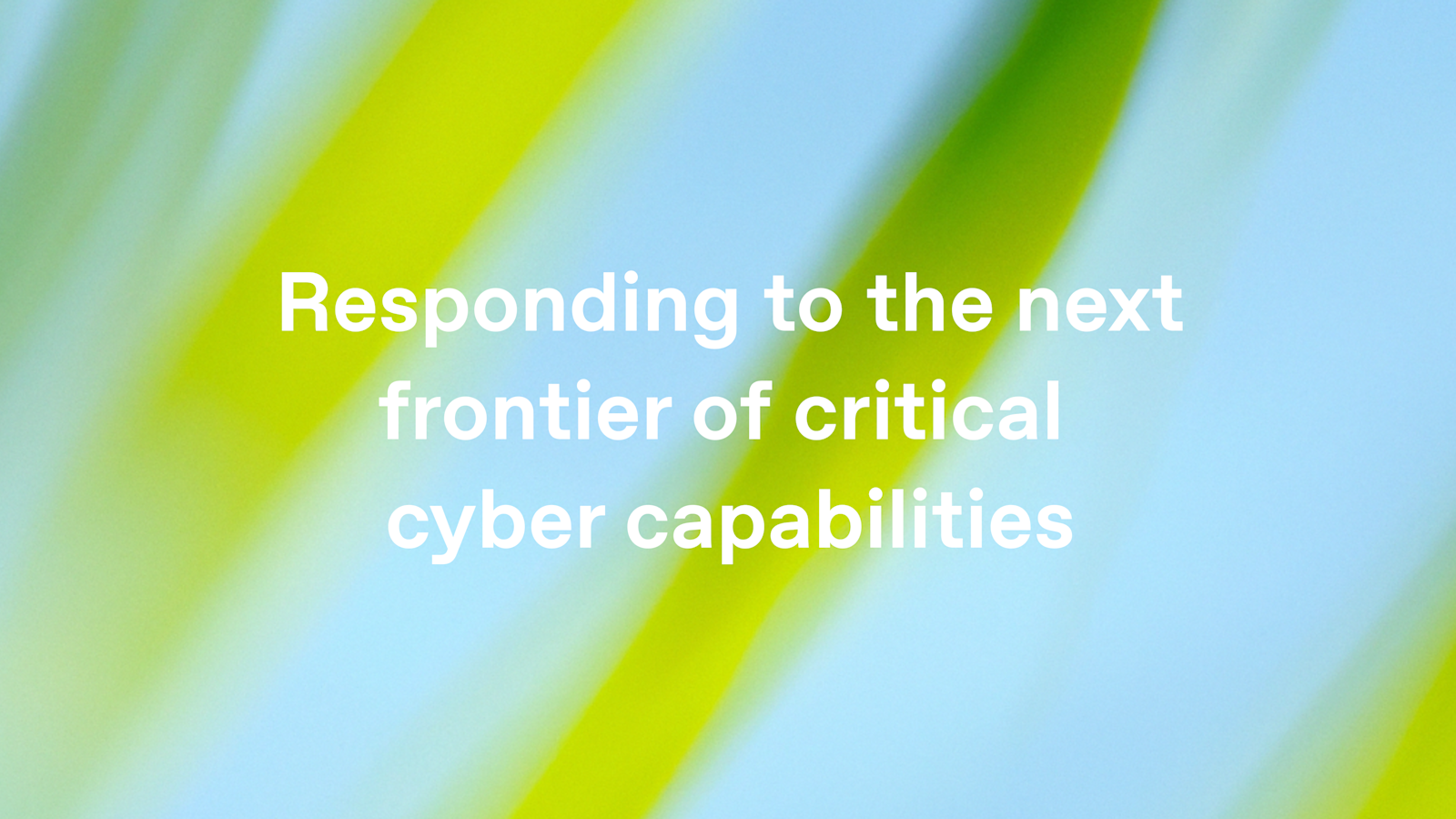 Répondre aux nouveaux défis en matière de capacités cybercritiques