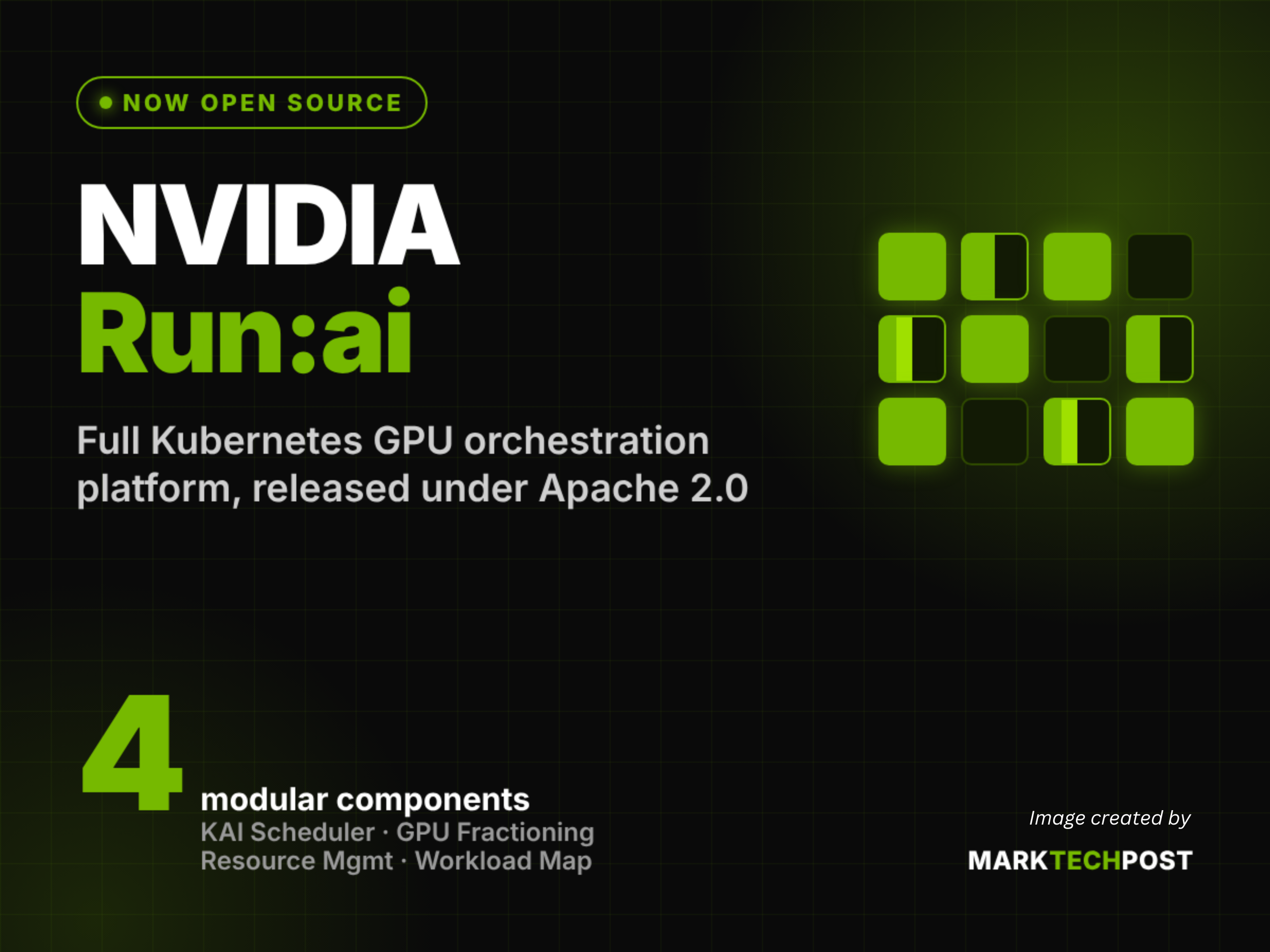 NVIDIA open-source Run:ai sous licence Apache 2.0 pour l'orchestration des GPU sur Kubernetes